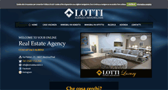 Desktop Screenshot of immobiliarelotti.it